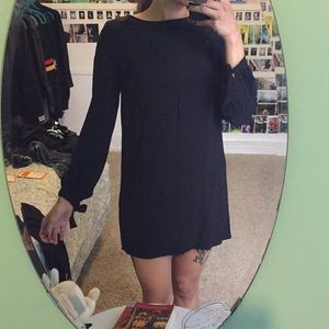 Simple long sleeve dress